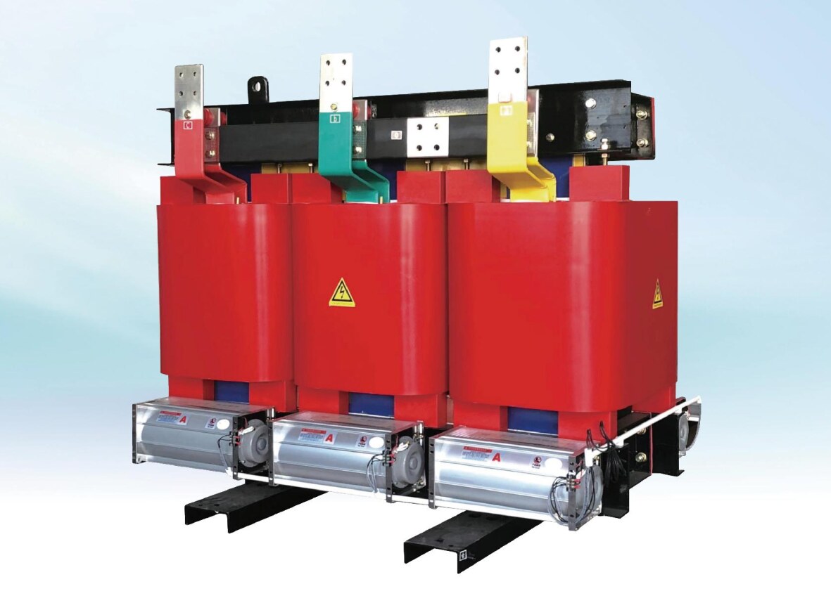 Amorphous-alloy cast-resin dry-type transformer